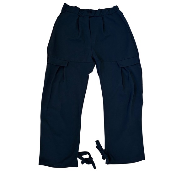 Boohoo Pants - NWT New W/ Tags Boohoo Pull-on Black Pants Casual Comfortable Elastic Back Sz 18